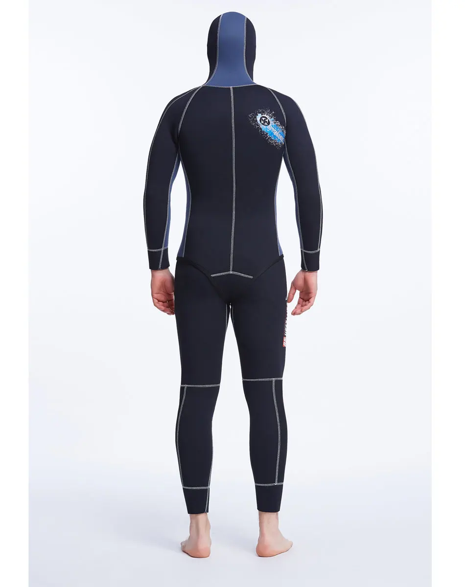Гидрокостюм неопреновый 5 миллиметровый с капюшоном мм 2 шт.|suit design|suits divingsuit suit |