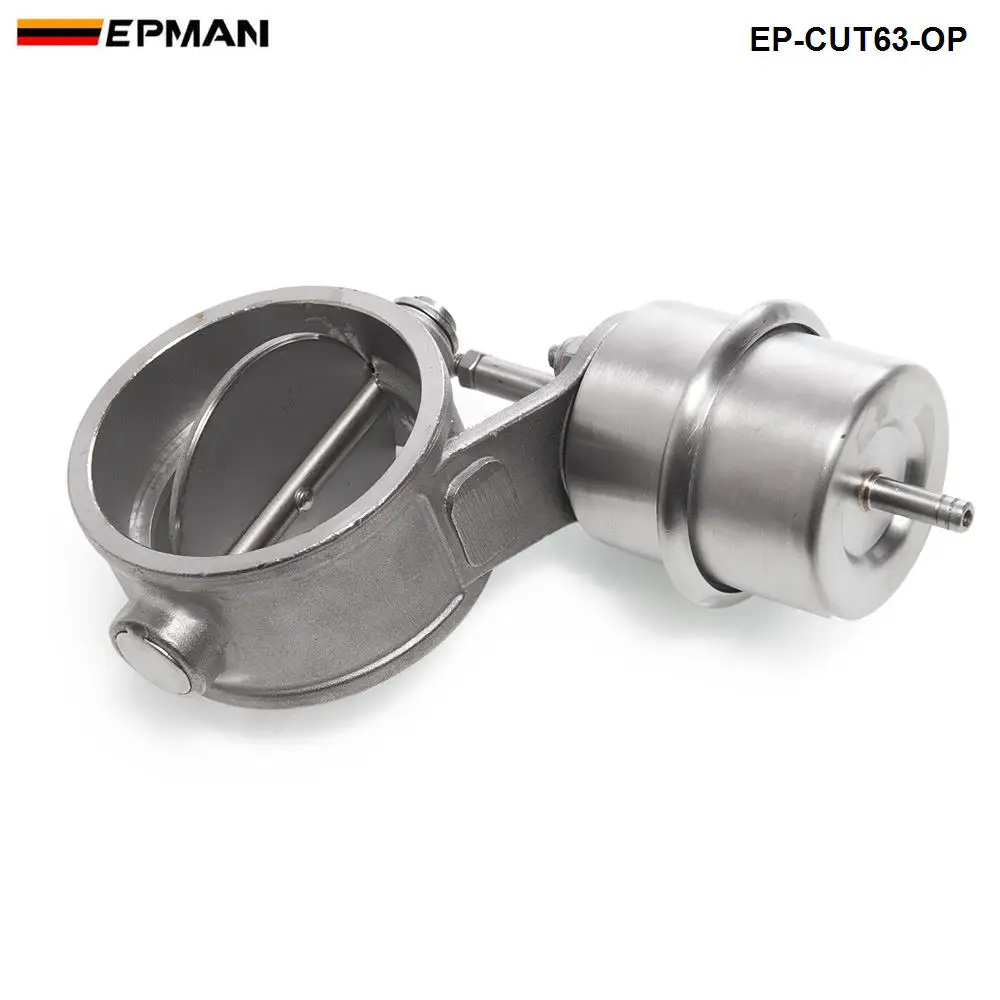 Новый вакуумный активированный Выпускной вырез/самосвал 63 мм Открытый Стиль