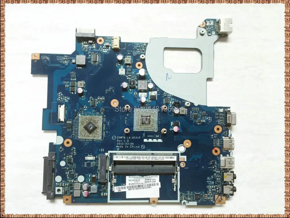 Оригинальная материнская плата для ноутбука Acer Б. Y1G11.002 NBY1G11002 NBY1G11001