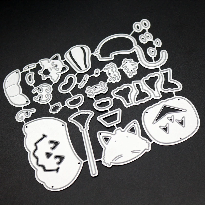 YLCD1529Halloween PumpkinMetal режущие штампы для трафареты скрапбукинга карточки украшения