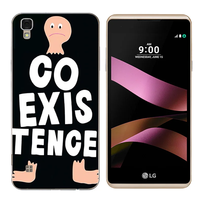 Чехол для телефона LG X style задняя крышка с принтом персонажа K200DS TPU силиконовая х
