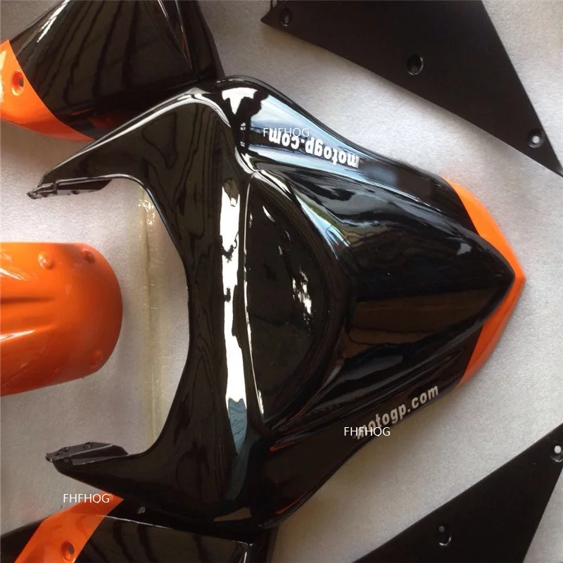 Motorcycle Fairing kit for KAWASAKI Ninja ZX6R 07 08 ZX 6R 2007 2008 zx6r gloss black orange Fairings set | Автомобили и