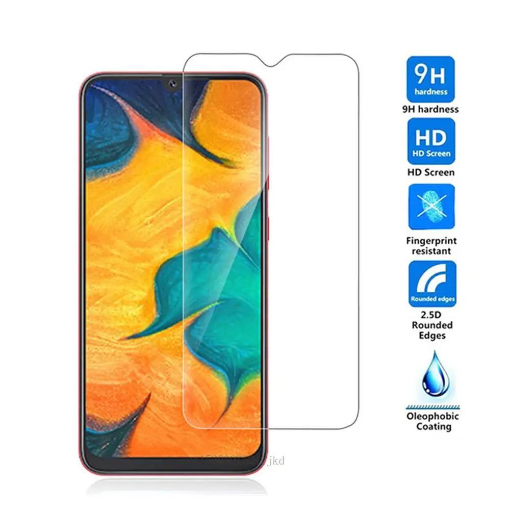 Закаленное стекло для Samsung A20e A50 M10 M20 M30 Защитная пленка экрана Galaxy A70 A30 A40 A20 A10