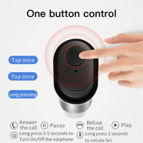 TWS беспроводные наушники Mini True Bluetooth 5 0 стерео в ухо гарнитура Функция