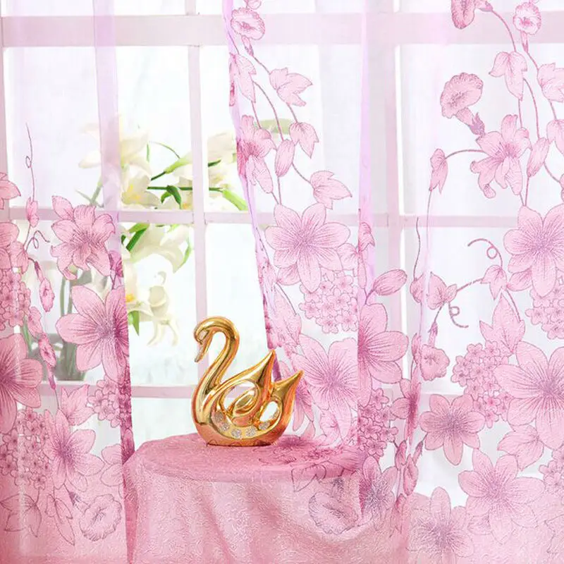 Роскошные высококлассные жаккардовые занавески из пряжи тюль вуаль дверь