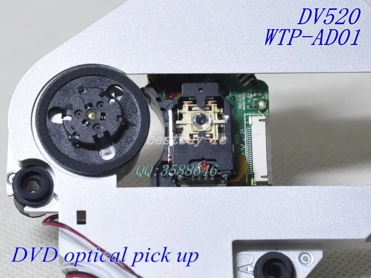 WTP-AD01 W/M оптический звукосниматель с механизмом DV520 WTP-AD01/WTPAD01 для dvd-плеера лазерная головка