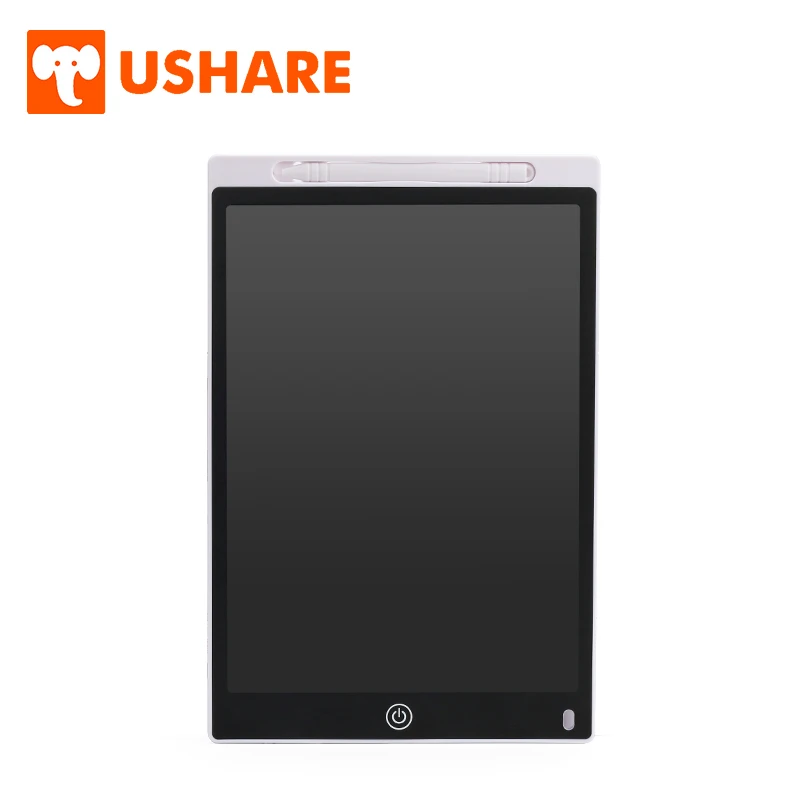 USHARE LCD планшет для письма 12 дюймов электронная магнитная доска рисования почерк