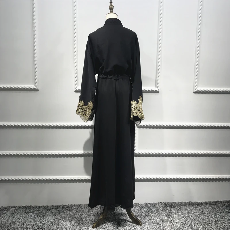 Vestidos Kaftan abaya Qatar Оман мусульманский хиджаб платье Абая для женщин халат Дубайский кафтан Elbise турецкие мусульманские платья одежда