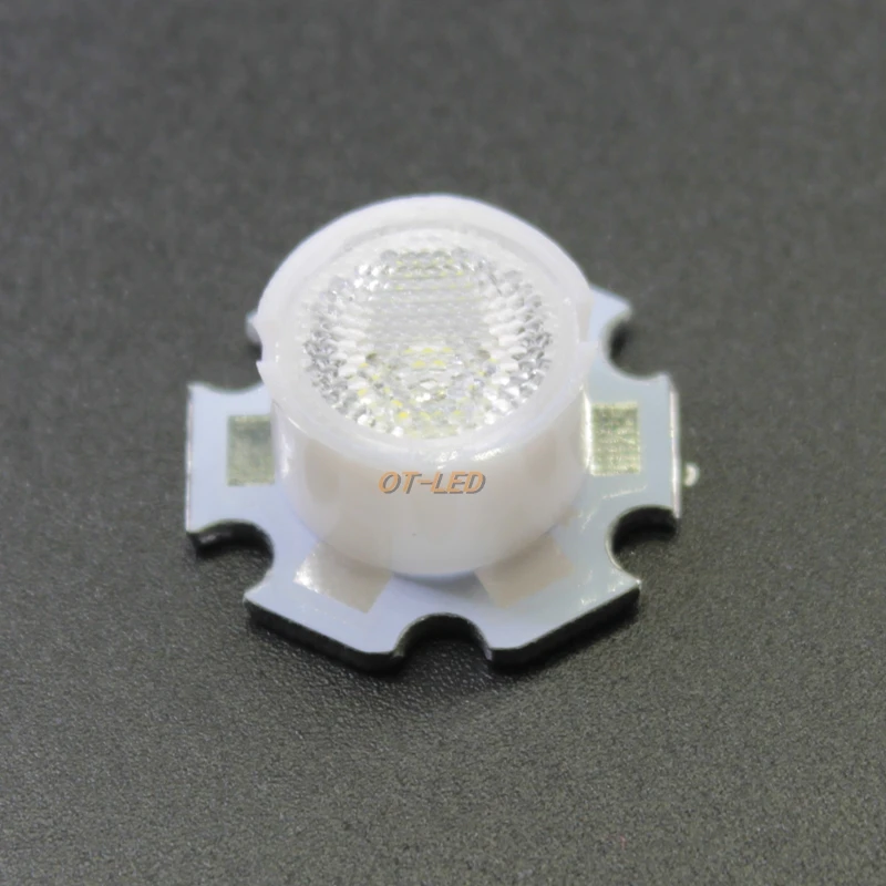100 шт. CREE XP-E XPE/XP-G XPG/XT-E XTE 3535 светодиодный 3030 объектив 13 мм белый держатель 10 градусов/20 градусов/30 градусов/45 градусов/60 градусов