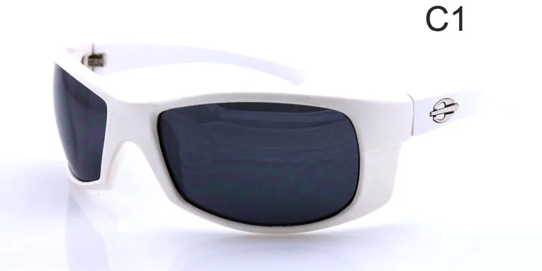 C1white Модные очки для рыбалки мужские Рекламные солнцезащитные очки мужские уличные очки для защиты от ветра спортивные очки oculos lunettes - Цвет: C1white