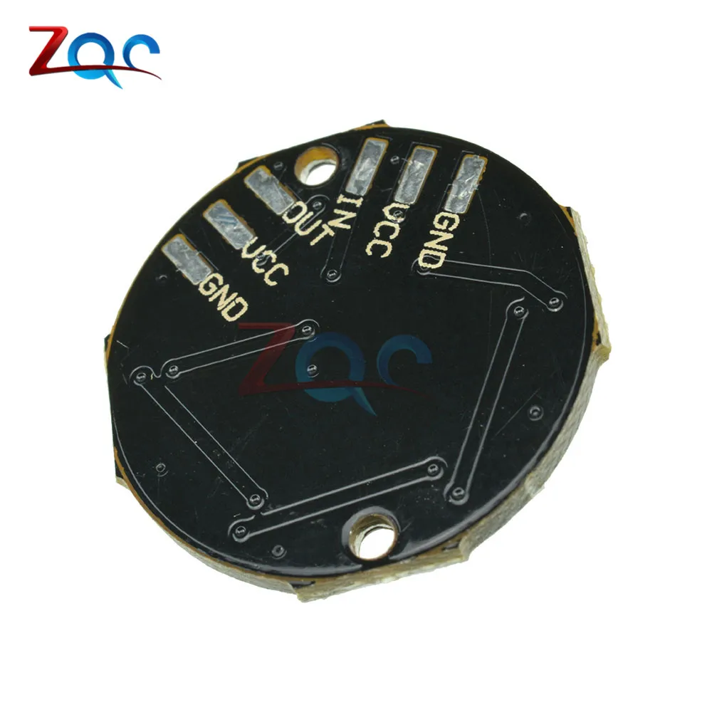 7 бит светодиодный WS2812 5050 RGB кольцевая лампа светильник LED со встроенным драйверы