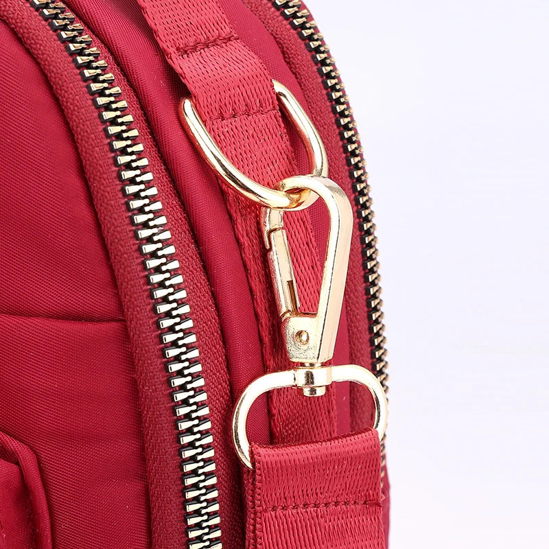 Сумка на плечо Женская нейлоновая Модный мессенджер через мягкий саквояж