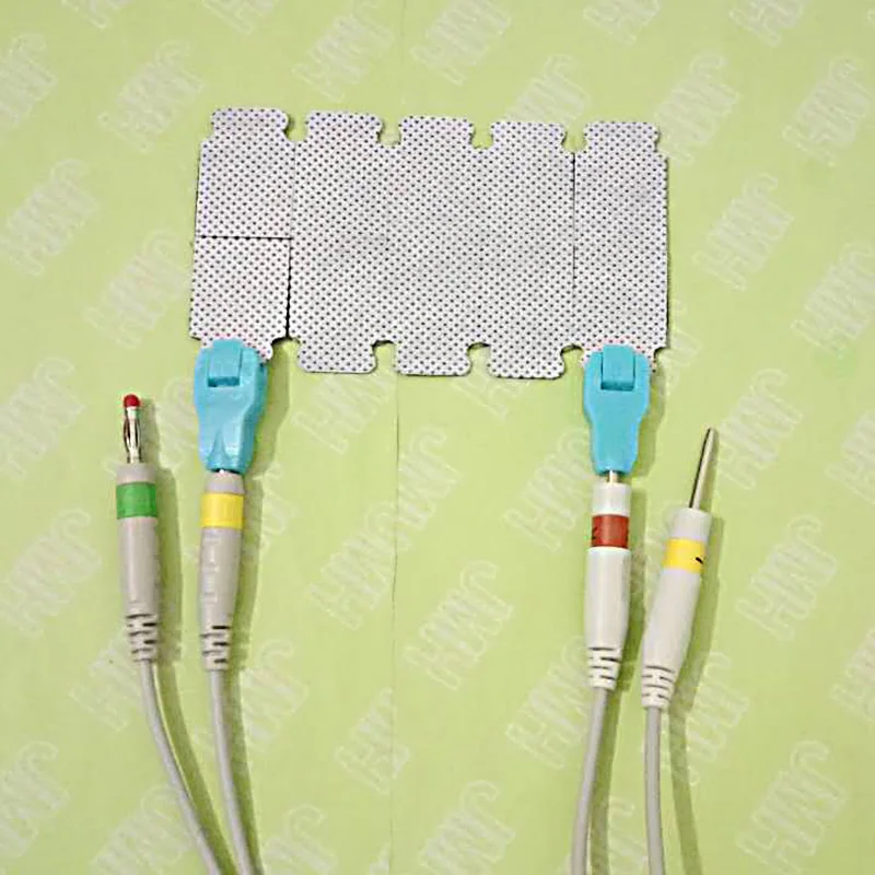 50pcs disposable EMG electrode 23*34.5mm Non-woven fabric pad |