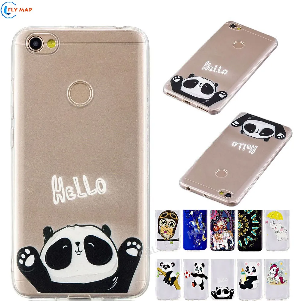 Transparent TPU Case For Xiaomi Redmi Note 5A Prime Y1 MDG6S Shell Red mi Note5A Soft Silicone Phone Cover Bag |