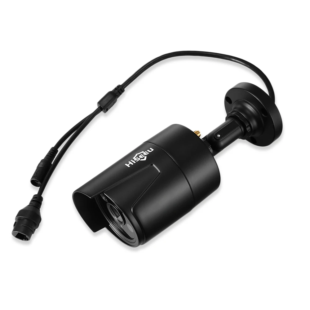Hiseeu WNKIT 4HB612B 4CH Беспроводная CCTV 1080P NVR комплект открытый WiFi WLAN 2.0MP IP камера