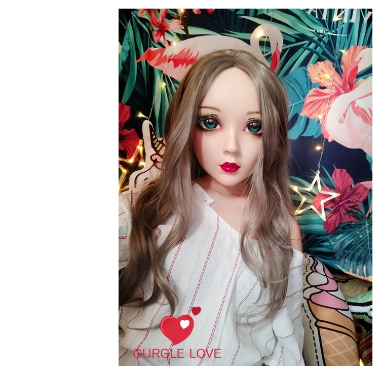 (NEW-88) Female Male Mask Realistic Silicone Masks Halloween Party BJD Babydoll Crossdress Japan Kigurumi Anime Cosplay | Тематическая