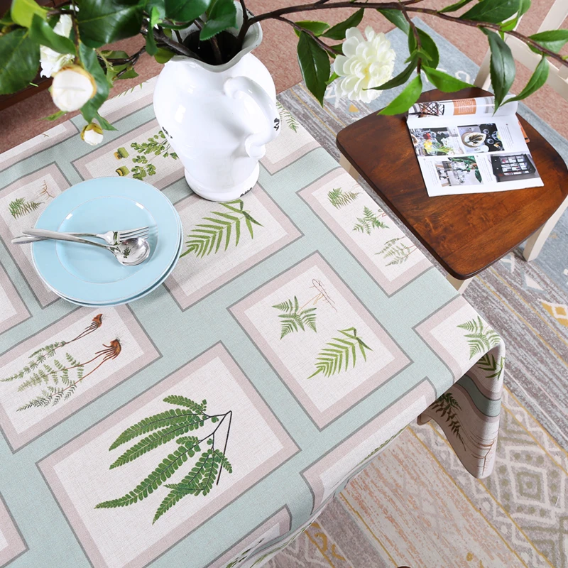 Американская сельская Цветочная пасторальная скатерть для стола толстая