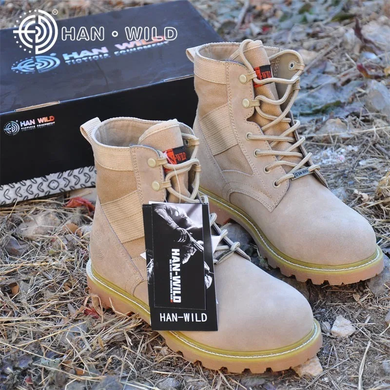 2018 осень и зима высокие Открытый тактический военный кемпинг shoesgenuine кожаные