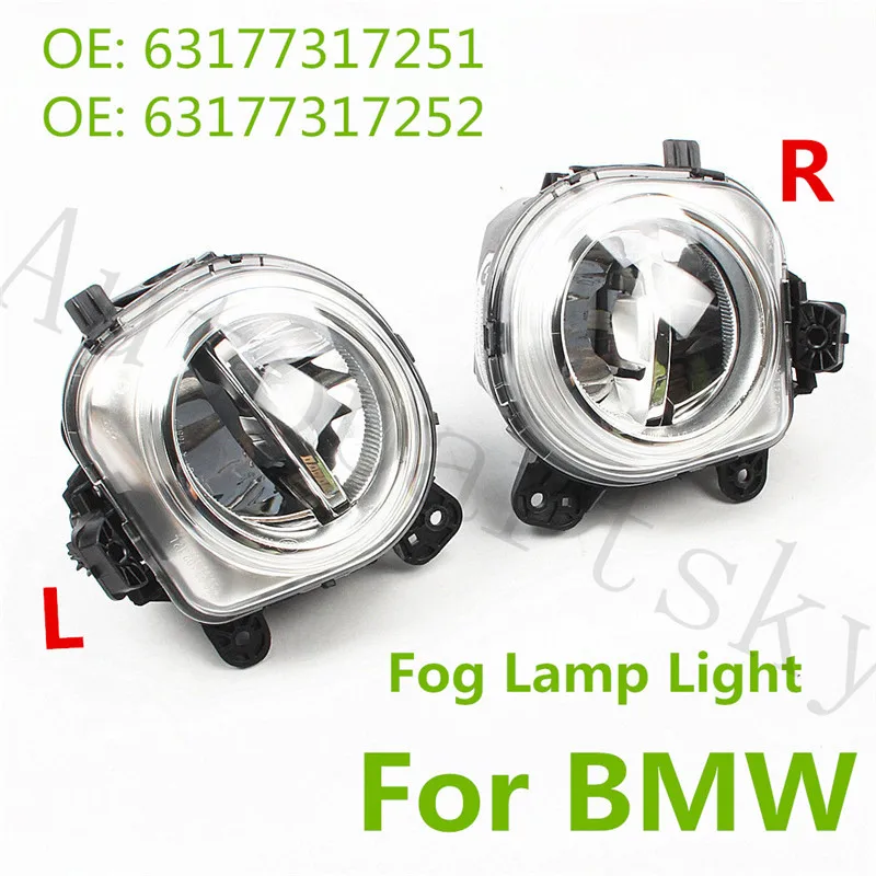 

[ Set of 2PCS ] OEM New 63177317251 63177317252 LED Fog Light Lamps L R LH RH Lightings for BMW X3 F25 X4 F26 X5 F15 F85 X6 F16