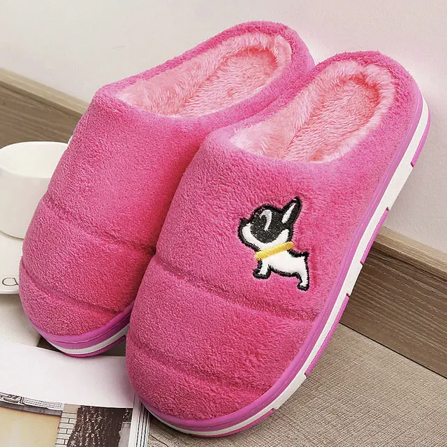 Высокое качество Для женщин мужчин тапочки spa удобная обувь с бархатом теплая