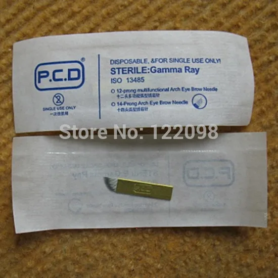 50 шт. превосходных лезвий для перманентного макияжа ручная ручка одна упаковка