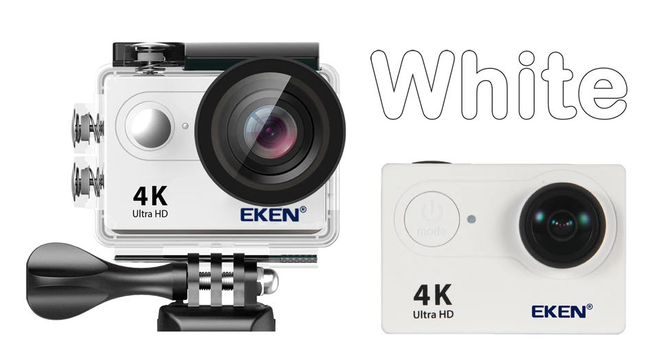 Оригинальная Экшн-камера eken H9R Ultra HD 4K WiFi с 2,4G пультом дистанционного управления 2," экран 30 м водонепроницаемая Спортивная мини-камера
