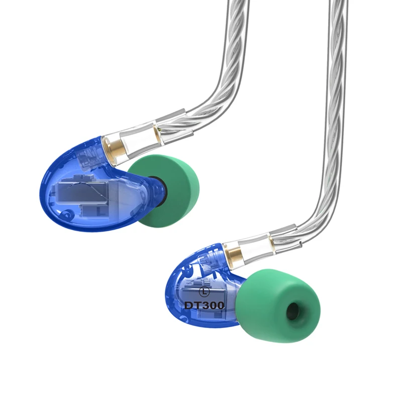 2018 Наушники NICEHCK DT300 Pro 3BA Drive In Ear 3 Сбалансированные арматуры Съемный кабель MMCX HIFI Monitor Sports