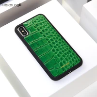 horologii green phone case cover for iphone xs max xr 11 12 13 case embossed crocodile pattern luxury personalized initial