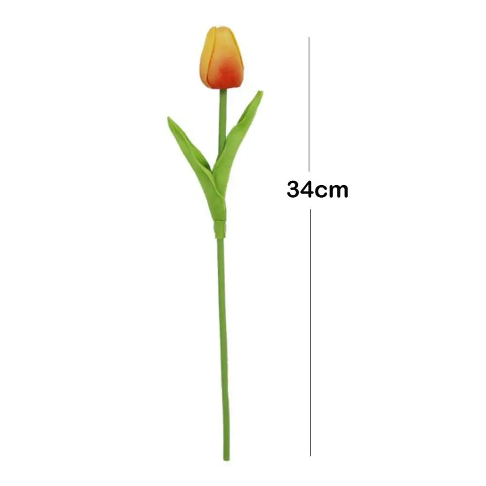 1 шт. ПУ тюльпаны Искусственные цветы Настоящее касание искусственное para decora мини