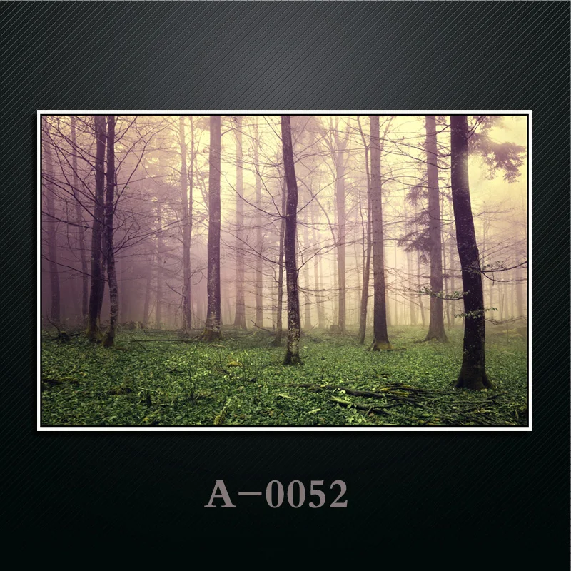 High Spray Printed Art Lake View Painting Picture Beautiful Scenery Wall Pictures Bridge Home Decoration | Дом и сад