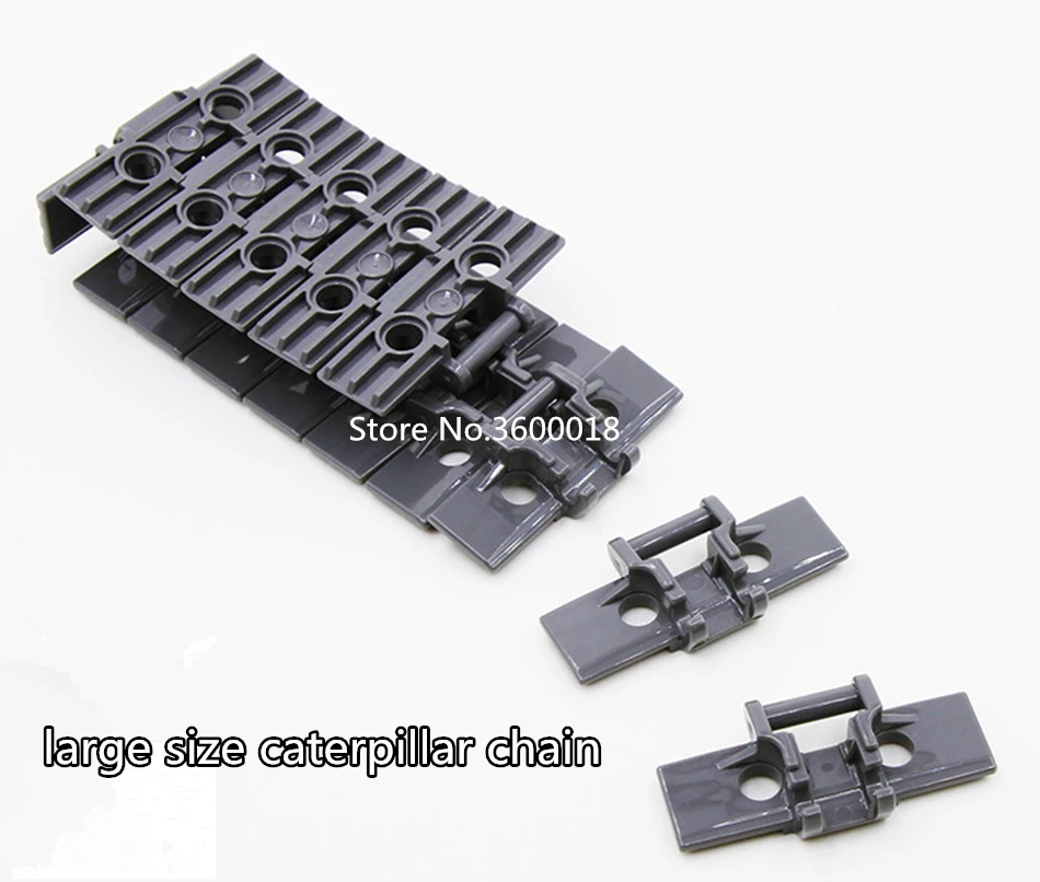 50 100 шт./лот Decool высокотехнологичные детали для резервуара звено цепи большого