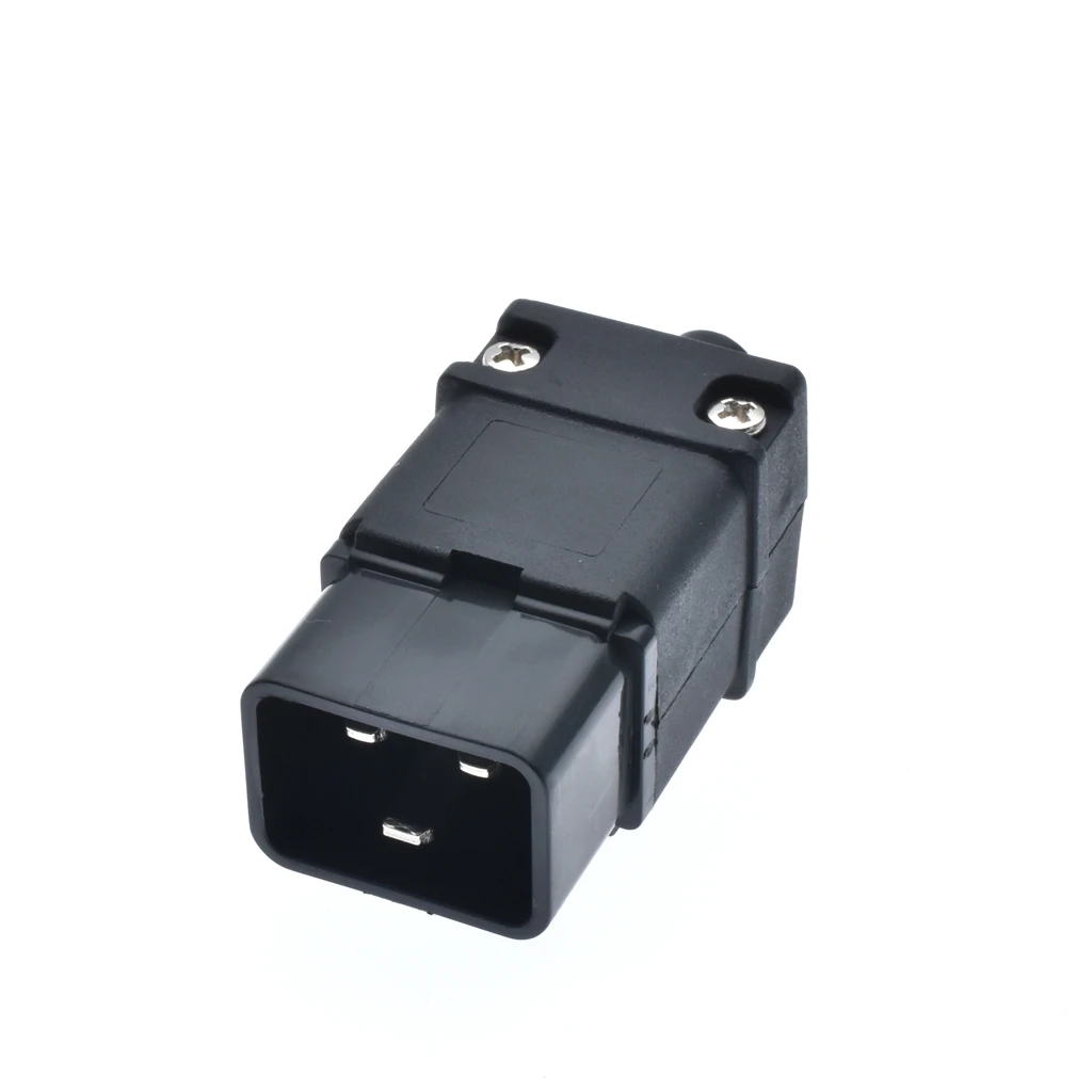Rewirable IEC320 C20 штекер PDU 16A 250VAC, IEC C20 «сделай сам» штекер, IEC 320 C20 штекер 16A Разъем #