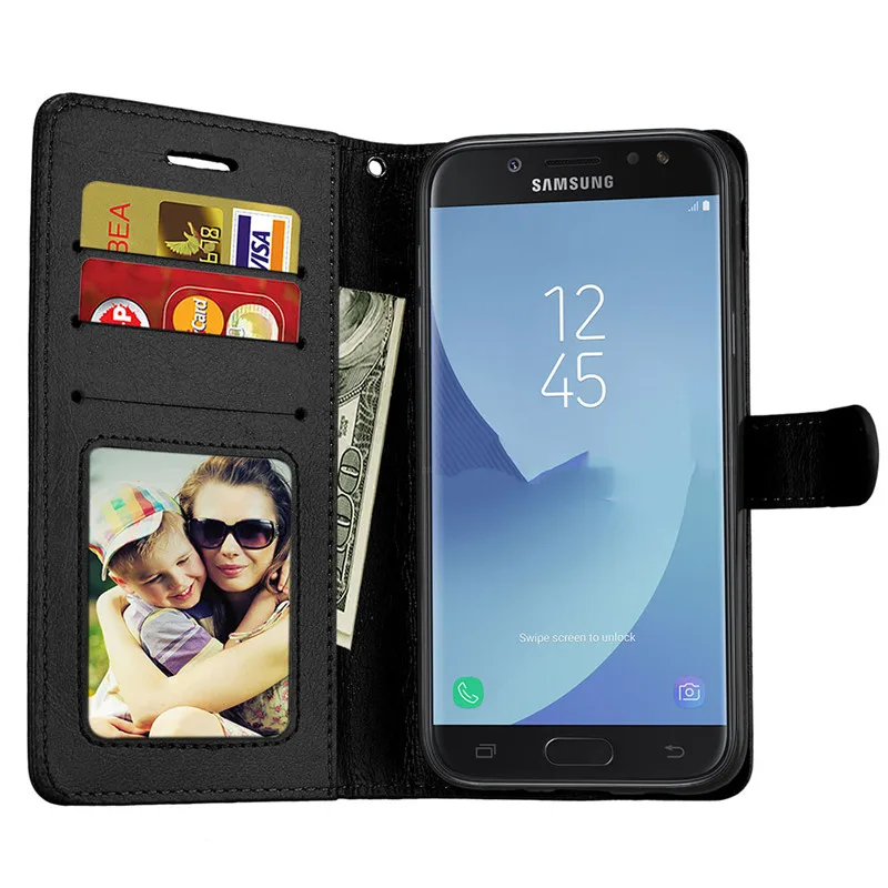 Чехол книжка из искусственной кожи для Samsung Galaxy J530 J5 2017 Европейская версия|for samsung