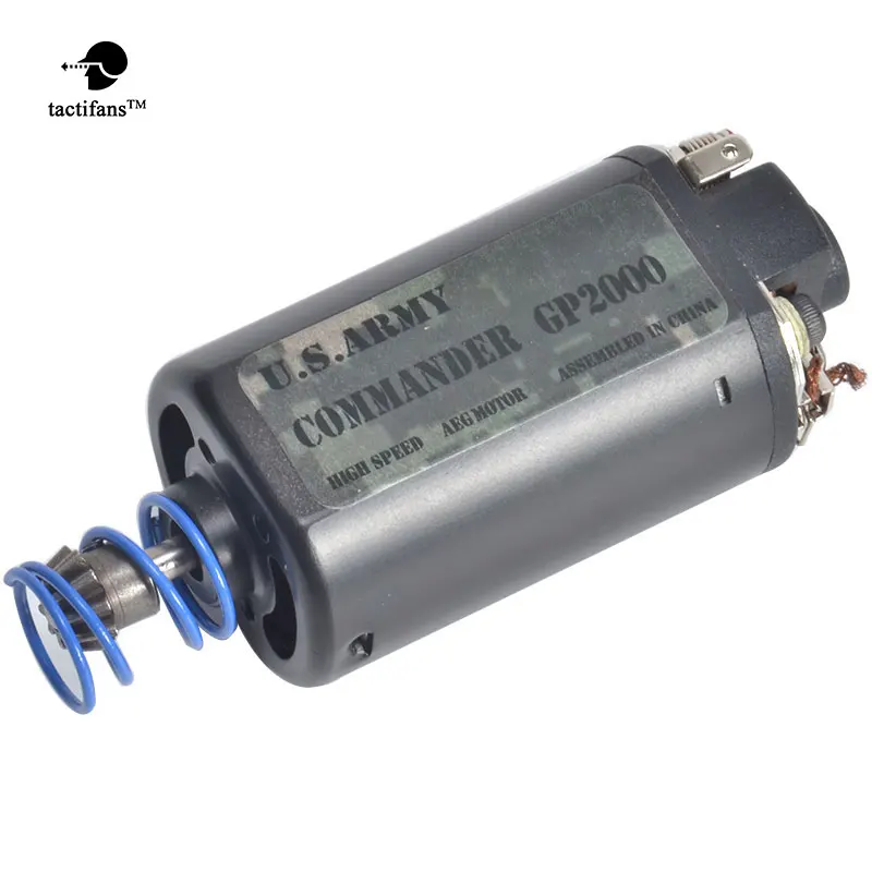 Тактический двигатель Commander Airsoft AEG GP500 GP1000 GP2000 GP300, высокий крутящий момент/скорость, длинная/Короткая ось для редукторов M4 AK AEG/EBB