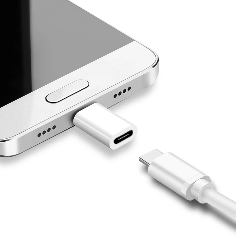 Кабель-адаптер USB Type-C мама-Micro папа для телефонов Android зарядное устройство Sycn Otg