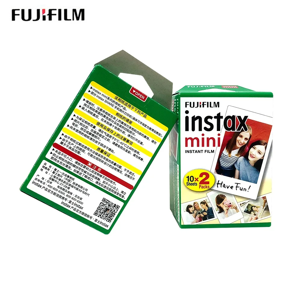 Пленка Fujifilm instax mini 9 40 листов фотобумага Fuji 3 дюйма instsnt для мгновенных