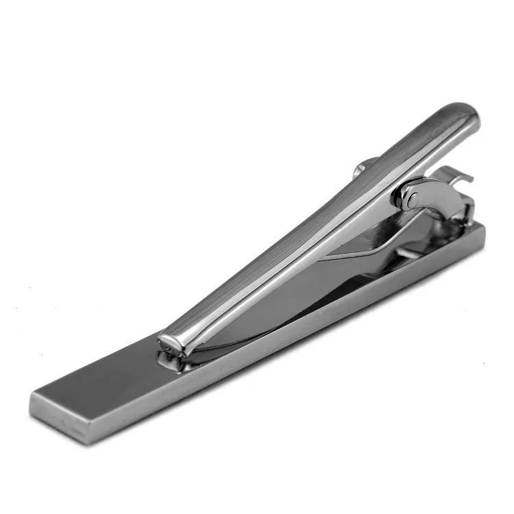 SPARTA Laser Engraving Clouds gun-black electroplating tie clip men's clips + free shipping !!! High quality metal | Украшения и