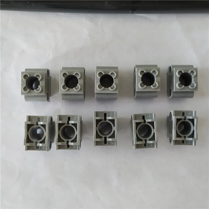 10 шт. TECHNIC 2850 цилиндр двигателя с боковыми слотами 32333 контактный Цилиндрический