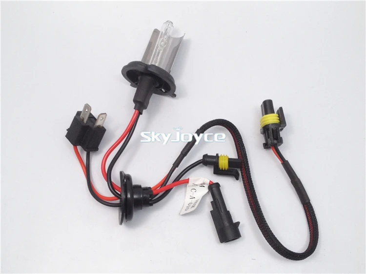 HID ксеноновая лампа H4 Одиночный луч фары автомобиля замена 4300K 5000K 6000K 8000K H4-1 авто |