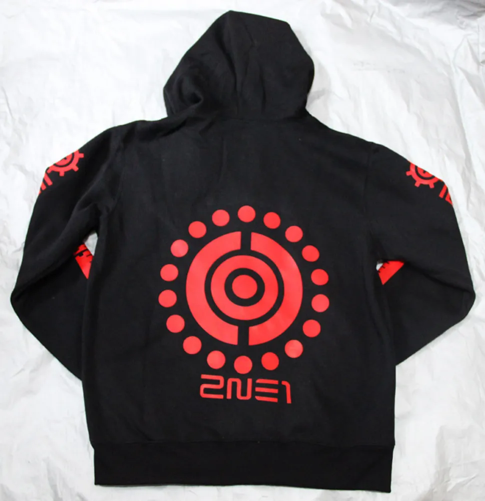 K-pop Around 2NE1 Darla Park одинаковые толстовки худи большой размер свободная куртка