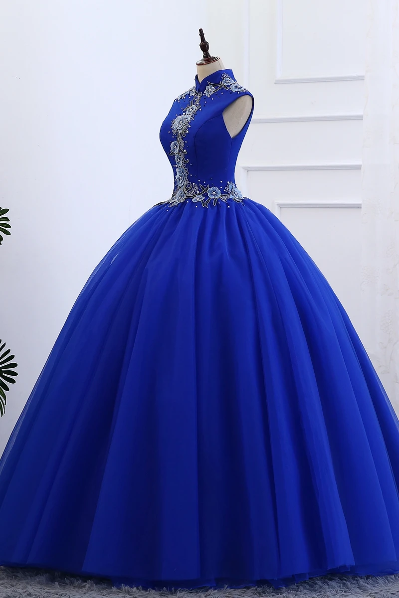 Vestido Debutante кружево до платья бальное платье бальные платья бисером вышивка цветы сладкий 16 Vestidos De 15 Anos Халат
