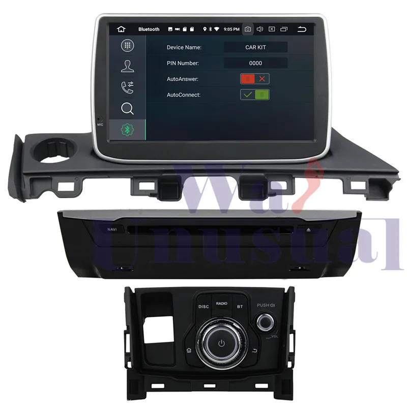 Wanuary Octa Core Android 9 0 Автомобильный GPS навигатор для Mazda 6 Atenza 2017 DVD Авторадио плеер 2 Din