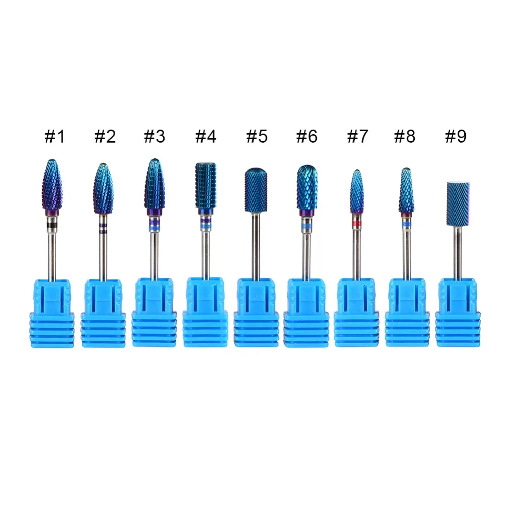 1 шт. вольфрамовый Карбид для маникюра 9 форм|nail bit|carbide nail bitcarbide nails |