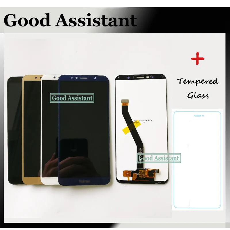 Защитное стекло 5 7 дюйма для Huawei Honor 7A / pro aum l29 7C ЖК дисплей сенсорный экран
