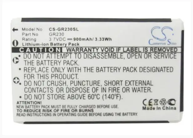 Аккумулятор Cameron Sino для BELKIN Bluetooth GPS приемник 900 мАч 300 203712001 HOLUX GR 230