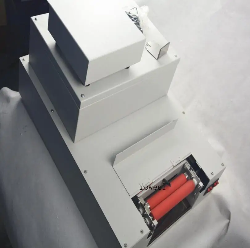 CD DVD УФ покрытие машина настольная UV coater ламинатор 220В Быстрая