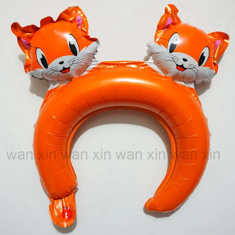 20pc head squirrel 20 шт/лот) оголовье фольги Воздушные шары животные корова Тигр Микки День рождения воздушные шары Детские игрушки для животных вечерние воздушные шары - Цвет: 20pc head squirrel