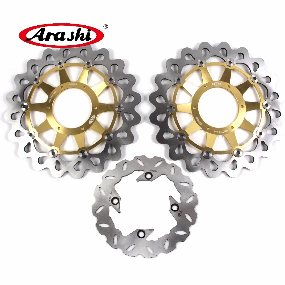 ARASHI тормозной диск для HONDA VTR SP1 RC51 1000 2000 2001 2002 2003 2004CNC спереди ротор заднего тормоза CBR1000RR 2006 2007 CBR 1000 RR