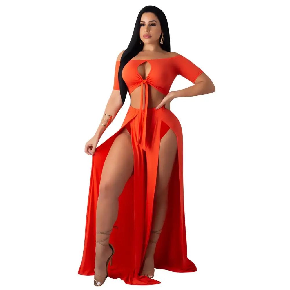 Комплекты из двух предметов пляжный костюм 2020 летние кроп топы с завязками и