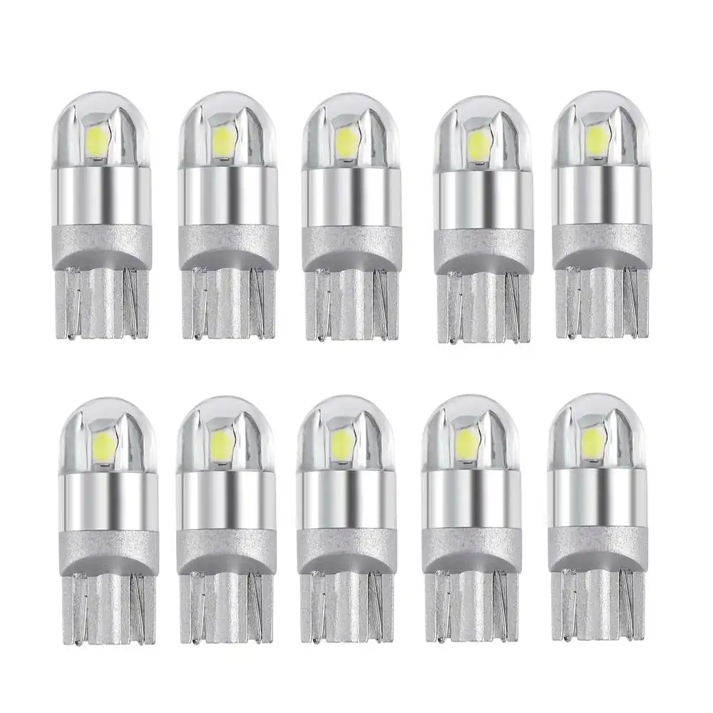 Автомобильные светодиодный ные лампы T10 3030 2SMD W5W 10 шт. 194 168 501 широсветильник